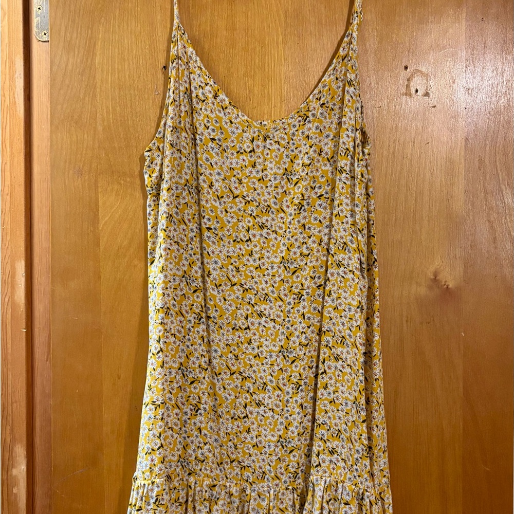 Floral Yellow Dress